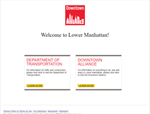 Tablet Screenshot of lowermanhattan.info